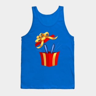 Rabbit ears from the present box Tank Top